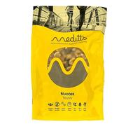 Meditts - Nueces Peladas 90 gr | Enteras y Naturales | Sin Sal ni Aditivos | Alto Contenido en Fibra y Omega 3 | Fruto Seco 100% Natural | Apto para Dietas Keto, Veganas y Vegetarianas