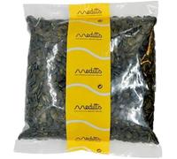 Meditts - Pipas de Calabaza 1 kg | 100% Naturales y Sin Sal | Sin Gluten | Ricas en Proteínas, Fibra y Magnesio | Snack Saludable y Energético | Apto para Dietas Keto, Veganas y Vegetarianas