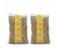 Meditts - Pistachos Naturales Pelados Pack 2 x 1 kg | 2 kg de Pistachos Crudos y Sin Sal | Sin Gluten | 100% Fruto Seco Natural | Alto en Proteínas y Fibra | Apto para Dietas Keto.