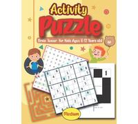 Medium Activity Puzzle Brain Teaser for Kids Ages 8-12 Years old: Fun Activity puzzle Book For smart Kids | Wordsearch, SUDOKU, Tic Tac Toe, Hangman, ... kids (Brain Teaser Activity Books For Kids)