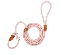 Medium Big Dog Leash - Correa ajustable de nailon P-Type Training Leash (P Pink, 1,5 m)