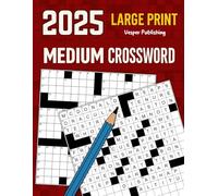 Medium Crossword Puzzle Books For Adults & Seniors: 100 Engaging Games for Seniors and Adults with Large Print for Easy Reading and Relaxation