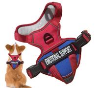 Medium Dog Harness, No Pull Dog Chaleco Adjustable Pet Harness, Working Dog Chaleco Breathable Medium Dogs Service Vest, No-Pull Adjustable Pet Working Harness Designed for Better Control