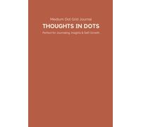 Medium Dot Grid Journal - Cinnamon Brick - 150 Pages, 5mm Dots, 6x9 in - Soft Matte Cover: for daily writing, gratitude, planning, and creativity