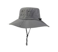 (medium gray) Fisherman Hat Bucket Hat Waterproof Wide Brimmed Sun Hat Sunshade Summer Hat for Boy Girls Unisex Male Women Pink