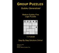 Medium Sudoku Five Logic Puzzles, Vol 1
