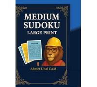 MEDIUM SUDOKU LARGE PRINT: Relaxing Brain Training