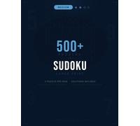 Medium Sudoku Puzzle Book for Adults: 500+ Large Print Puzzles with Full Solutions - Intermediate Brain Training for Focus, Memory & Mental Fitness: 2 ... Masters Col (The Sudoku Masters Collection)
