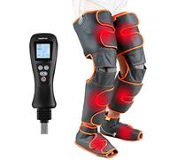 Medivon Noble Air Pro - Masajeador de piernas (4 intensidades, ajuste ajustable, masaje neumático con calefacción por fucción)