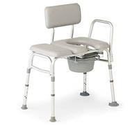 Medline Banco de Transferencia Combinado y cómoda, Acolchado, Capacidad de 400 Libras