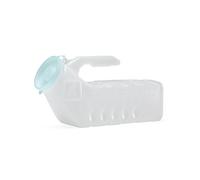 Medline Urinal with Glow-in-the-Dark Lid, Clear by Medline