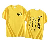 MEDM Haikyuu Bokuto Kotaro Way of The Ace T Shish Women Men Casual Ace Owl Voleibol Voleibol Topas Gráficas De Anime-style5||XXS
