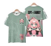 MEDM Spy X Familia Camisetas De Estampado 3D Anime Kawaii Niña Anya Forger Hombres De La Moda De La Moda De La Moda-style2||XXL