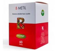 Mednat B Metil 60 Perlas - Complejo Vitamínico con Vitaminas B6, B9 y B12 - Contribuye al Apoyo Metabólico