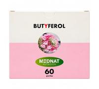 Mednat Butyferol - 60 Perlas en Blíster - Tributirato de Glicerilo con Ácido Butírico y Vitamina D3-1.000 mg por Perla - Para Salud Intestinal