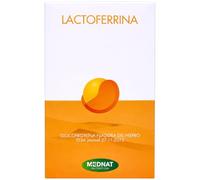 Mednat Lactoferrina - 30 Cápsulas - 200 mg de Lactoferrina Bovina Liofilizada mín. 97% por Cápsula - Procedente de Leche Fresca de Vaca