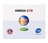 Mednat Omega 3 TG 60 perlas - 1000 mg Aceite de Pescado por Perla - 500 mg EPA + 250 mg DHA - Forma Triglicéridos - Aceite de Anchoa Salvaje