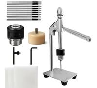 Medonala Este punzón de agujero de cuero es una máquina de perforación de cuero resistente para manualidades de cuero DIY perforadora. Principalmente dirigido a trabajadores de cuero para el proceso