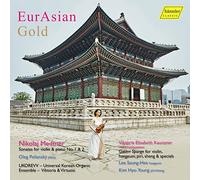Medtner : Sonates pour violon n° 1 et 2. Kaunzner : Golden Sponge. Kaunzner, Polyanski, Ensemble Ukorevv.