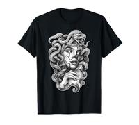 Medusa Chicano Payasa Payasa Chica Camiseta