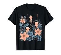 Medusa Día de la Tierra Lindo Floral Vintage Ucraniano Vyshyvanka Camiseta