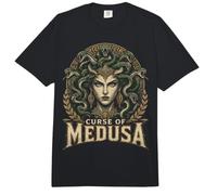 Medusa Greek Mythology Ancient Goddess Snake Legend Comfort Colors Adult Heavyweight T-Shirt