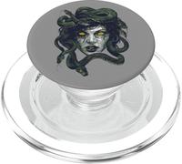 Medusa Greek Mythology Goddess with Snake Hair PopSockets PopGrip para MagSafe