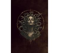 Medusa Hardcover Notebook: Dark Gothic Journal