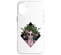 Medusa Hippie Psychedelic Snakes Greek Mythology Feminist Carcasa para iPhone 16 Plus