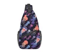 Medusa Hombre Mujer Bolso Cruzado Antirrobo Mochila Bandolera Ligero Sling Bag Para Moto Deporte Acampar