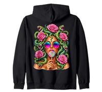 Medusa Lollipop Greek Mythology Goddess Roses Sudadera con Capucha