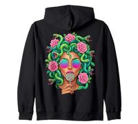 Medusa Lollipop Greek Mythology Goddess Roses Sudadera con Capucha