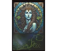 Medusa Maiden Notebook: Lined notebook, adorned with the beautiful image of the Gorgon Medusa | 120 pages with wide ruled purple colored lines | for ... students, mythology buffs | Beautiful gift fs