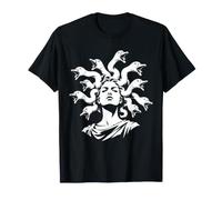 Medusa Mitologia Clasica Serpientes Grafica Camiseta
