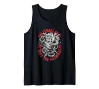Medusa Mitología Griega Divertido Feminista Feminismo Vintage Camiseta sin Mangas