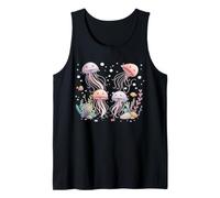 Medusa Retro Arco Iris mar océano Amante Hombres Mujeres niños Camiseta sin Mangas