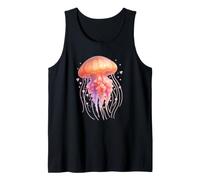Medusa Retro Arco Iris mar océano Amante Hombres Mujeres niños Camiseta sin Mangas