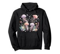 Medusa Retro Arco Iris mar océano Amante Hombres Mujeres niños Sudadera con Capucha