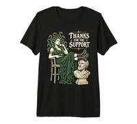 Medusa Thanks for The Support Sarcastic Greek Mythology Camiseta Premium