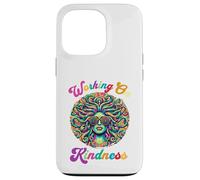 Medusa Working on Kindness Pun Sunglasses Greek Mythology Carcasa para iPhone 13 Pro