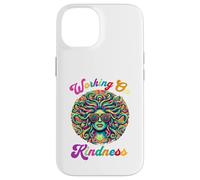 Medusa Working on Kindness Pun Sunglasses Greek Mythology Carcasa para iPhone 14