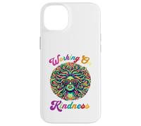 Medusa Working on Kindness Pun Sunglasses Greek Mythology Carcasa para iPhone 14 Plus