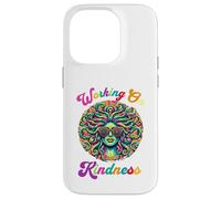 Medusa Working on Kindness Pun Sunglasses Greek Mythology Carcasa para iPhone 14 Pro