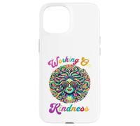 Medusa Working on Kindness Pun Sunglasses Greek Mythology Carcasa para iPhone 15