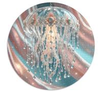 Medusas 1.000 Piezas, Puzzle, Puzzle Adultos Aliviar El Estrés, Mascotas Marinas Rompecabezas Circular, Juegos Intelectuales, Arte del, Regalos De Decoración Niños, (67.5x67.5cm)
