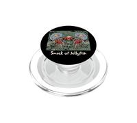 Medusas Boxeadoras Divertidas Cartoon Mar PopSockets PopGrip para MagSafe