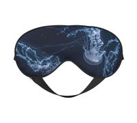 Medusas en el océano profundo sueño ojo Mas diseño actualizado bloqueo de luz noche ojos Blinder hombres mujeres turnos trabajo viaje