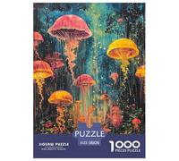 Medusas Puzzle 1000 Piezas, Diversión Rompecabezas De Bricolaje, De Noches De Juegos Desafiantes, Puzzles Gift, para Adultos Y Niños A Partir De 12 Años 38x26cm/1000pcs