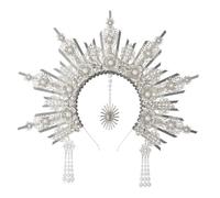 Medusas - Tocado dorado con coronas angelicales míticas, accesorio de moda para mujeres de moda, suministros de fiesta de Halloween