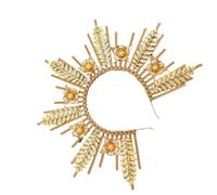 Medusas - Tocado dorado, tiaras, coronas, disfraz mítico, accesorio de moda para mujeres de moda, suministros de fiesta de Halloween, accesorios de fiesta